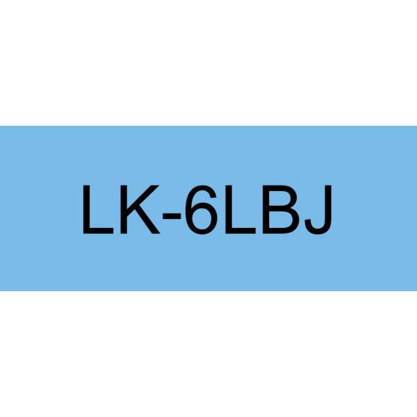 Epson LK-6LBJ Nero, Blu (EPSON LK-6LBJ MATTE TAPE BLUE/BLACK 24MM [8M])Epson Consumer Et8715946713717C53S672082