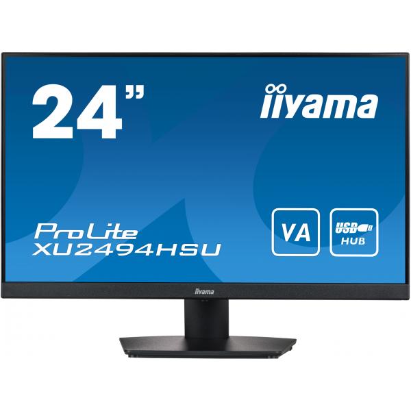 Iiyama ProLite XU2494HSU-B2 Monitor PC 60,5 cm [23.8] 1920 x 1080 Pixel Full HD LED Nero (iiyama ProLite XU2494HSU-B2 computer monitor 60.5 cm [23.8'] 1920 x 1080 pixels Full HD LED Black)Iiyama4948570120819XU2494HSU-B2