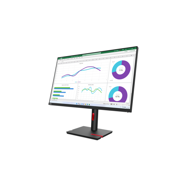 Lenovo ThinkVision T32h-30 Monitor PC 80 cm [31.5] 2560 x 1440 Pixel Quad HD LED Nero (Lenovo ThinkVision T32h-30 - LED monitor - 31.5 - 2560 x 1440 WQHD @ 60 Hz - IPS - 350 cd/m - 1000:1 - 4 ms - HDMI, DisplayPort, USB-C - raven black)Lenovo01968012...