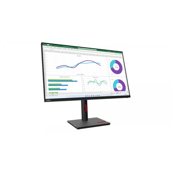 Lenovo ThinkVision T32h-30 Monitor PC 80 cm [31.5] 2560 x 1440 Pixel Quad HD LED Nero (Lenovo ThinkVision T32h-30 - LED monitor - 31.5 - 2560 x 1440 WQHD @ 60 Hz - IPS - 350 cd/m - 1000:1 - 4 ms - HDMI, DisplayPort, USB-C - raven black)Lenovo01968012...