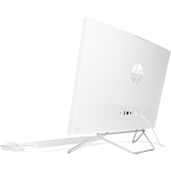 HP 24-cb0018nl AMD Ryzen 3 5300U 60,5 cm [23.8] 1920 x 1080 Pixel 8 GB DDR4-SDRAM 256 GB SSD PC All-in-one Windows 11 Home Wi-Fi 6 [802.11ax] Bianco (24-CB0018NL AIO 23.8IN R3-5300U - 8GB 256GB SSD W11 STARRY WHITE)Hp01971921589997E2V3EA#ABZ