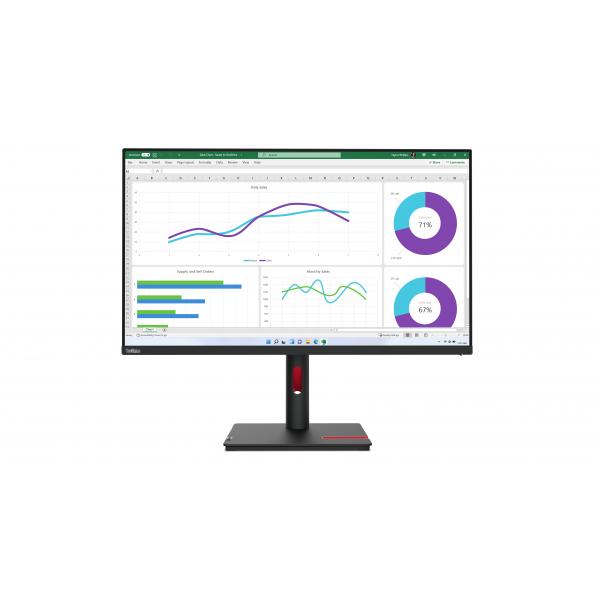 Lenovo ThinkVision T32h-30 Monitor PC 80 cm [31.5] 2560 x 1440 Pixel Quad HD LED Nero (Lenovo ThinkVision T32h-30 - WLED 31.5)Lenovo63D3GAT1EU