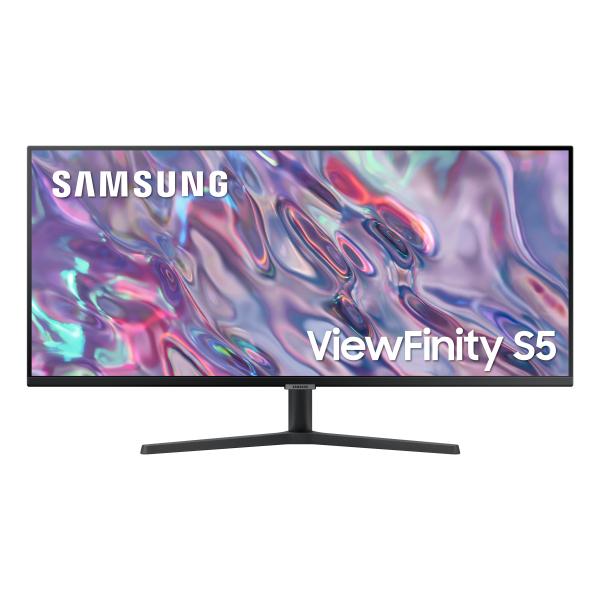 Samsung Monitor HRM ViewFInity S5 - S50GC da 34 (Viewfinity S5 S50Gc 86.4 Cm - [34] 3440 X 1440 Pixels - Ultrawide Quad Hd Led Black - Warranty: 36M)SamsungLS34C500GAUXEN