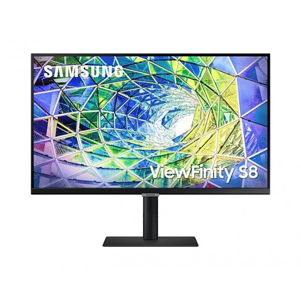 Samsung ViewFinity S8 S80UA Monitor PC 68,6 cm [27] 3840 x 2160 Pixel 4K Ultra HD LCD Nero (Samsung LCD S27A800UNP 27 black)SamsungLS27A800UNPXEN