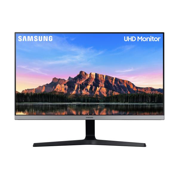 Samsung Monitor HRM Serie UR55 da 28'' UHD Flat (U28R550Uqp 71.1 Cm [28] 3840 - X 2160 Pixels 4K Ultra Hd Led - Grey - Warranty: 12M)SamsungLU28R550UQPXEN