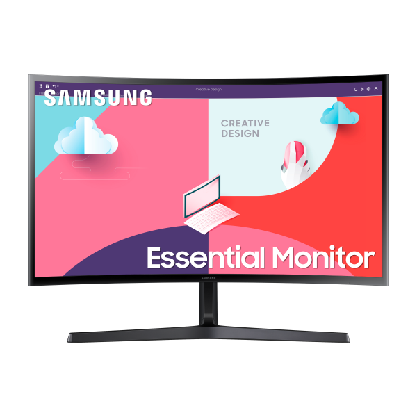 Samsung Monitor Curvo Serie S36C da 24'' Full HD (Samsung 24 Full HD Curved Mon)SamsungLS24C366EAUXEN