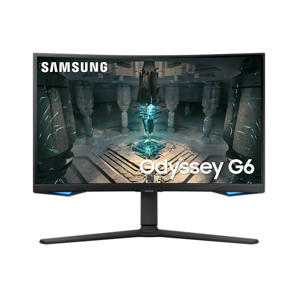 Samsung LS27BG650EUXXU Monitor PC 68,6 cm [27] 2560 x 1440 Pixel Quad HD Nero (Samsung Odyssey G6 LS27BG650EUXXU 27 INCH 240Hz 1ms Curved Smart Gaming Monitor - QHD 2560x1440 240Hz 1ms)SamsungLS27BG650EUXXU