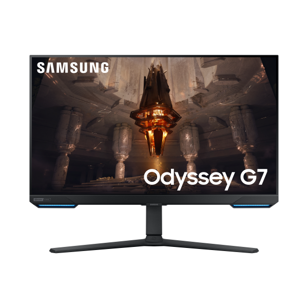 Samsung LS32BG700EU Monitor PC 81,3 cm [32] 3840 x 2160 Pixel 4K Ultra HD LED Nero (Samsung Odyssey G7 S32BG700EU - G70B Series - LED monitor - Smart - gaming - 32 - 3840 x 2160 4K @ 144 Hz - IPS - 350 cd/m? - 1000:1 - DisplayHDR 400 - 1 ms - 2xHDMI,...