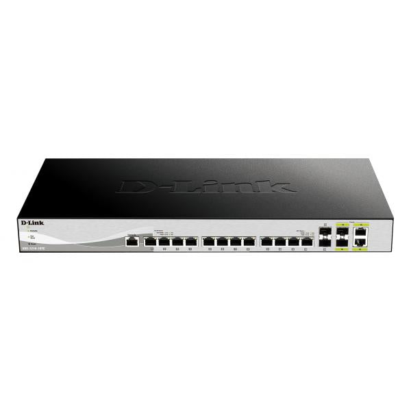 D-Link DXS-1210-16TC/E switch di rete Gestito L2 10G Ethernet [100/1000/10000] Grigio (D-Link DXS-1210-16TC/E netv?rksswitch)D-link0790069467660DXS-1210-16TC/E