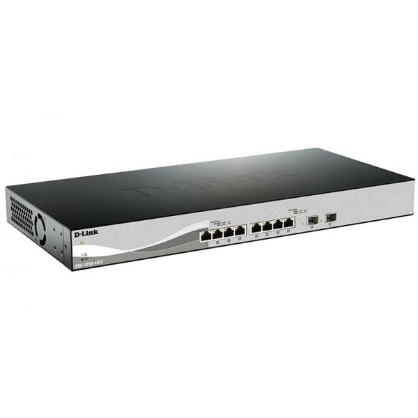 D-Link DXS-1210-10TS Gestito L2/L3 10G Ethernet [100/1000/10000] 1U Nero, Argento (D-Link DXS 1210-10TS - switch - Admini)D-link0790069467639DXS-1210-10TS/E