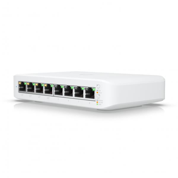 Ubiquiti Lite 8 PoE Gestito L2 Gigabit Ethernet [10/100/1000] Supporto Power over Ethernet [PoE] Bianco (UniFi Switch Lite 8 PoE UniFi - Warranty: 24M)Ubiquiti0810010078629USW-LITE-8-POE-UK