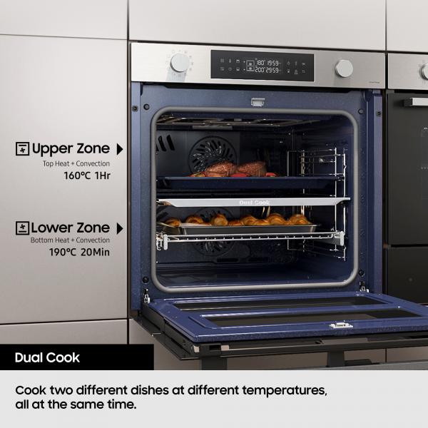 Samsung Series 5 NV7B5750TAK/U4 forno 76 L 3950 W Nero (76L SER5 SING OVN DUAL COOK FLEX?)Samsung8806094337655NV7B5750TAK/U4
