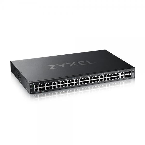 Zyxel XGS2220-54 Gestito L3 Gigabit Ethernet [10/100/1000] (Zyxel XGS2220 Series XGS2220-54 - Switch - accesso L3, NebulaFLEX Cloud - gestito - 48 x Gigabit Ethernet + 6 x 10 Gigabit [uplink] - desktop, montabile su rack)Zyxel4718937625093XGS2220-54-...