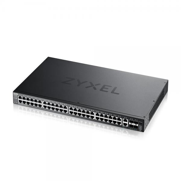 Zyxel XGS2220-54 Gestito L3 Gigabit Ethernet [10/100/1000] (Zyxel XGS2220 Series XGS2220-54 - Switch - accesso L3, NebulaFLEX Cloud - gestito - 48 x Gigabit Ethernet + 6 x 10 Gigabit [uplink] - desktop, montabile su rack)Zyxel4718937625093XGS2220-54-...