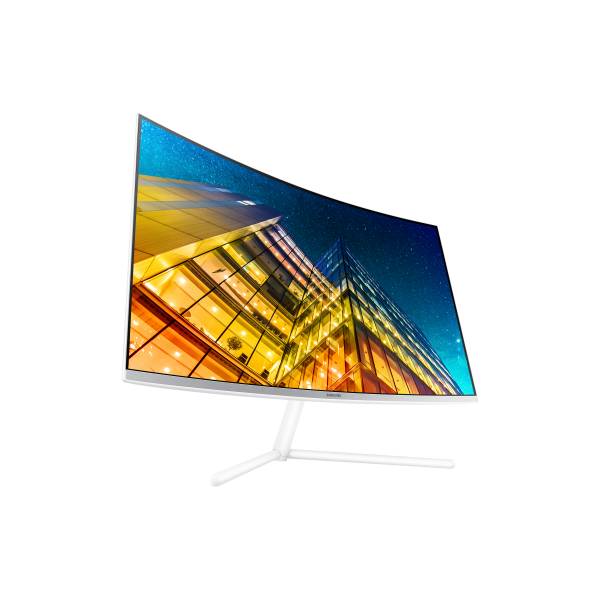 Samsung UR59C Monitor PC 81,3 cm [32] 3840 x 2160 Pixel 4K Ultra HD LED Bianco (MONITOR 31.5 3840x2160px 4 - ms Curved - Warranty: 12M)Samsung8806094772029LU32R591CWPXEN