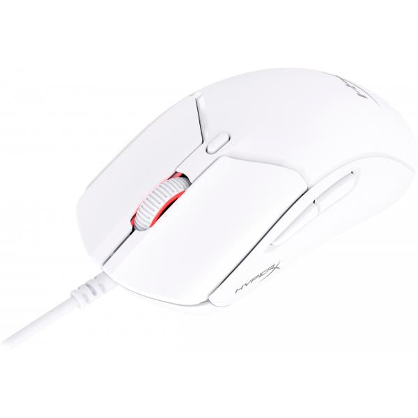 HyperX Pulsefire Haste 2  Mouse da gaming [bianco-rosa] (HYPERX PULSEFIRE HASTE WHITE WIRED G)Hp6N0A8AA