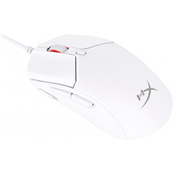 HyperX Pulsefire Haste 2  Mouse da gaming [bianco-rosa] (HYPERX PULSEFIRE HASTE WHITE WIRED G)Hp6N0A8AA