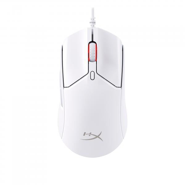 HyperX Pulsefire Haste 2  Mouse da gaming [bianco-rosa] (HYPERX PULSEFIRE HASTE WHITE WIRED G)Hp6N0A8AA