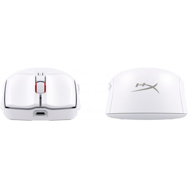 HyperX Pulsefire Haste 2  Mouse da gaming wireless [bianco] (HYPERX PULSEFIRE HASTE WHITE WIRELES)Hp6N0A9AA