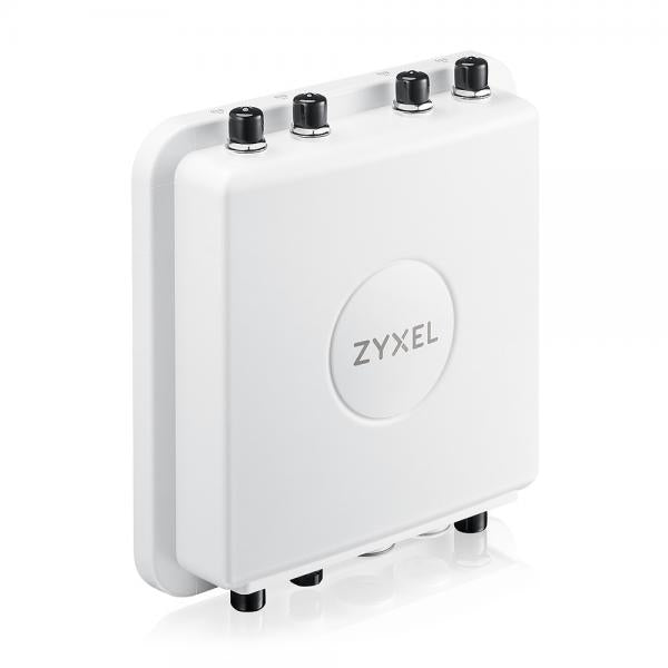 Zyxel WAX655E 4800 Mbit/s Bianco Supporto Power over Ethernet [PoE] (WAX655E 802.11AX WIFI6 4X4 - OUTDOOR AP W/O POWERSUPPLY)Zyxel4718937626755WAX655E-EU0101F