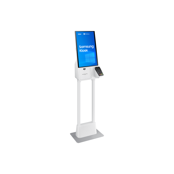 Samsung KM24C-3 Design chiosco 61 cm [24] LED 250 cd/m Full HD Bianco Touch screen Processore integrato Windows 10 IoT Enterprise 16/7 (SAMSUNG WNDOWS KIOSK KM24C-W)Samsung8806094931518LH24KMC3BGCXEN