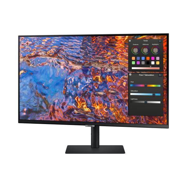 Samsung S80PB Monitor PC 81,3 cm [32] 3840 x 2160 Pixel 4K Ultra HD LED Nero (81,3cm/32'' [3840x2160] Samsung S32B800PXP ViewFinity S8 S32B800PXU 16:9 5ms IPS HDMI DisplayPort USB-C VESA Pivot 4K Black)SamsungLS32B800PXPXEN