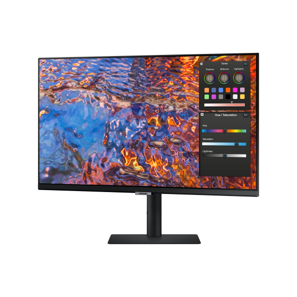 Samsung S80PB Monitor PC 68,6 cm [27] 3840 x 2160 Pixel 4K Ultra HD LCD Nero (Samsung LCD S27B800PXP 27 black)SamsungLS27B800PXPXEN