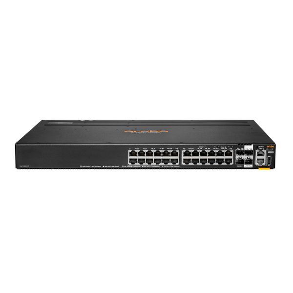 HPE Aruba Networking CX 6200M 24G 4SFP+ Switch (HPE SWITCH ARUBA 6200M 24-PORTS 4SFP+)HpeR8Q67A