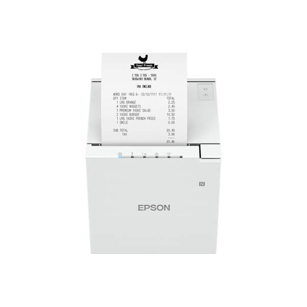 Epson TM-M30III 203 x 203 DPI Cablato Termico Stampante POS (TM-m30III standard model, - White - Warranty: 24M)Epson8715946703930C31CK50111