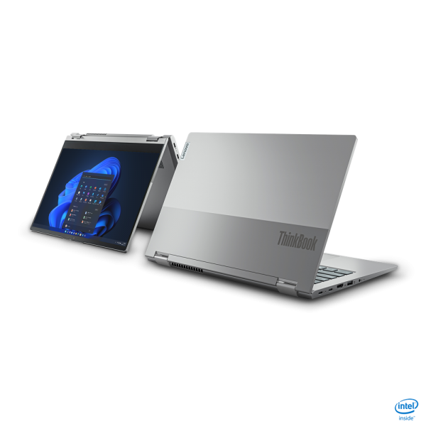 Lenovo ThinkBook 14s Yoga G3 IRU Intel Core i7 i7-1355U Ibrido [2 in 1] 35,6 cm [14] Touch screen Full HD 16 GB DDR4-SDRAM 512 GB SSD Wi-Fi 6 [802.11ax] Windows 11 Pro Inglese UK Grigio (14S YOGA G3 I71355U 8+8GB 512GB W11P) - Versione UKLenovo019680...
