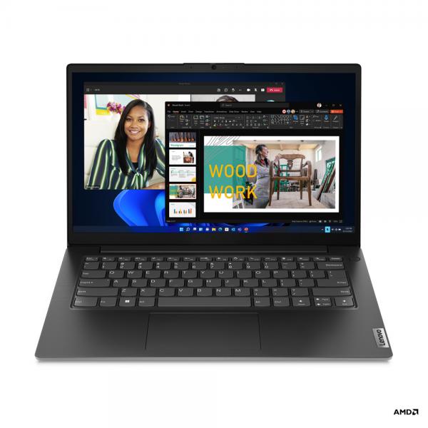 Lenovo V14 G4 AMN AMD Ryzen 5 7520U Computer portatile 35,6 cm [14] Full HD 16 GB LPDDR5-SDRAM 256 GB SSD Wi-Fi 5 [802.11ac] Windows 11 Pro Inglese UK Nero (V14 G4 AMD R5 16GB 256GB W11P) - Versione UKLenovo019680360861882YT00CTUK