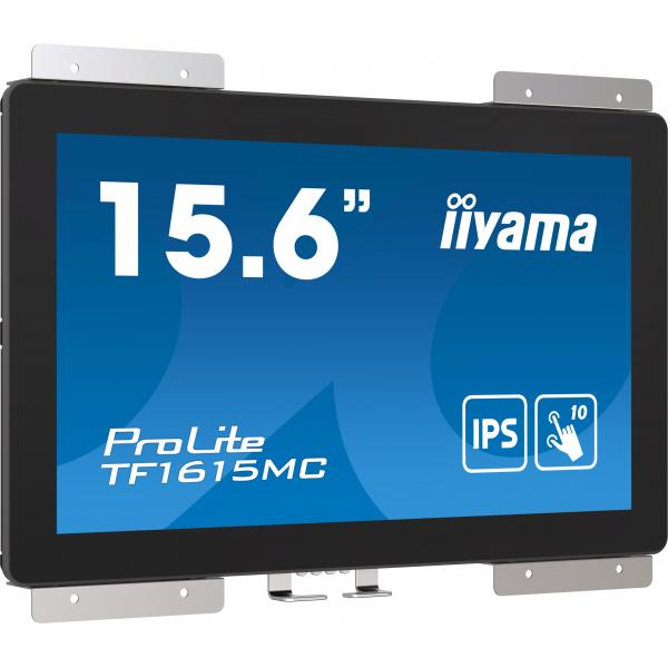 Iiyama ProLite TF1615MC-B1 Monitor PC 39,6 cm [15.6] 1920 x 1080 Pixel Full HD Touch screen Nero (16 ProLite TF1615MC-B1 Touch Screen Monitor - 16 Black LED Open Frame Touchscreen Monitor VGA DisplayPort and HDMI)Iiyama4948570121793TF1615MC-B1