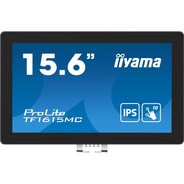 Iiyama ProLite TF1615MC-B1 Monitor PC 39,6 cm [15.6] 1920 x 1080 Pixel Full HD Touch screen Nero (16 ProLite TF1615MC-B1 Touch Screen Monitor - 16 Black LED Open Frame Touchscreen Monitor VGA DisplayPort and HDMI)Iiyama4948570121793TF1615MC-B1