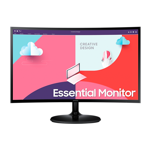 Samsung LS27C360EAU Monitor PC 68,6 cm [27] 1920 x 1080 Pixel Full HD LED Nero (SAMSUNG S36C 27IN CURVED MONITOR)Samsung8806094770261LS27C360EAUXXU
