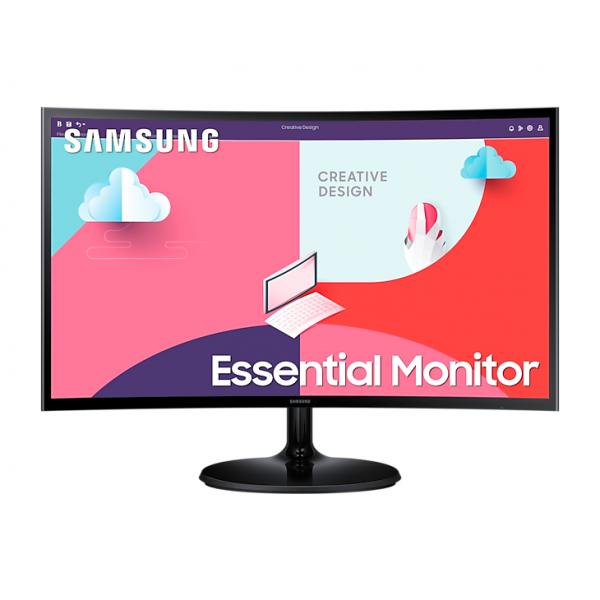Samsung LS27C360EAU Monitor PC 68,6 cm [27] 1920 x 1080 Pixel Full HD LED Nero (SAMSUNG S36C 27IN CURVED MONITOR)Samsung8806094770261LS27C360EAUXXU