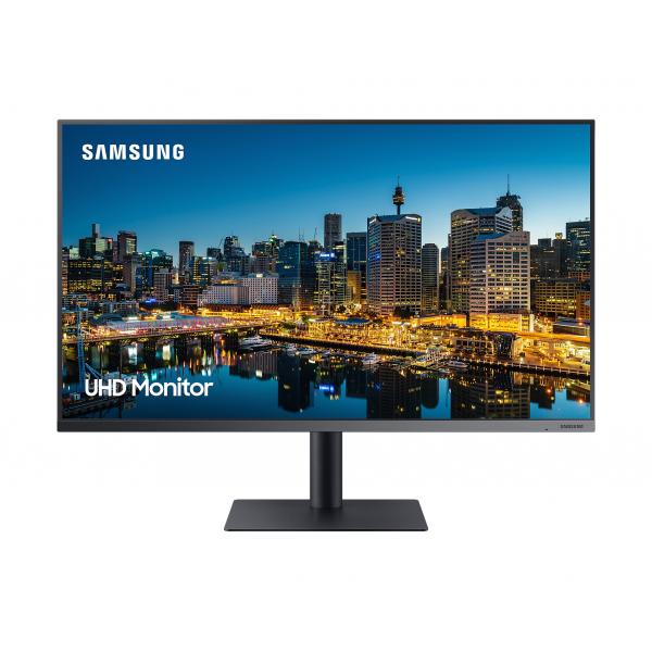 Samsung LF32TU870VPXXU Monitor PC 81,3 cm [32] 3840 x 2160 Pixel 4K Ultra HD LED Blu, Grigio (Samsung F32TU870VP - TU87F Series - LED monitor - 32 [31.5 viewable] - 3840 x 2160 4K @ 60 Hz - VA - 250 cd/m - 2500:1 - HDR10 - 5 ms - 2xThunderbolt 3, HDM...