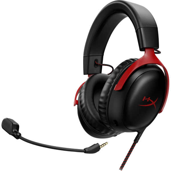 HyperX Cloud III  Cuffie da gaming [nero-rosso] (HYPERX CLOUD III BLK/RED GAM HS)Hp727A9AA