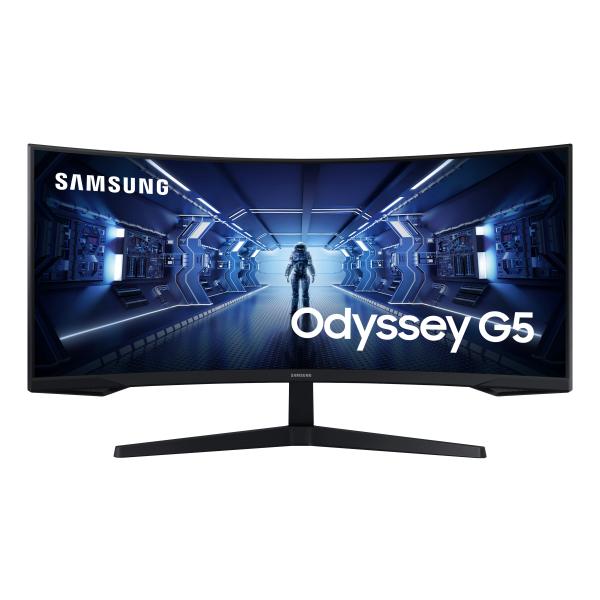 Samsung LC34G55TWWPXXU Monitor PC 86,4 cm [34] 3440 x 1440 Pixel UltraWide Quad HD LED Nero (C34G55TWWU 34IN UHD 144HZ 0MS - VA 21:9 HDMI/DP 3440X1440)Samsung8806094862195LC34G55TWWPXXU