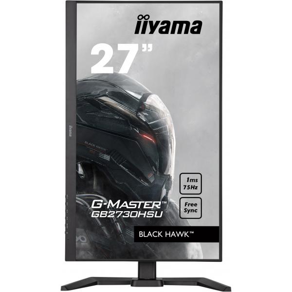 Iiyama G-MASTER Monitor PC 68,6 cm [27] 1920 x 1080 Pixel Full HD LED Nero (iiyama ProLite GB2730HSU-B5 27' Black Hawk Gaming Monitor with Height Adjust Stand)Iiyama4948570121984GB2730HSU-B5