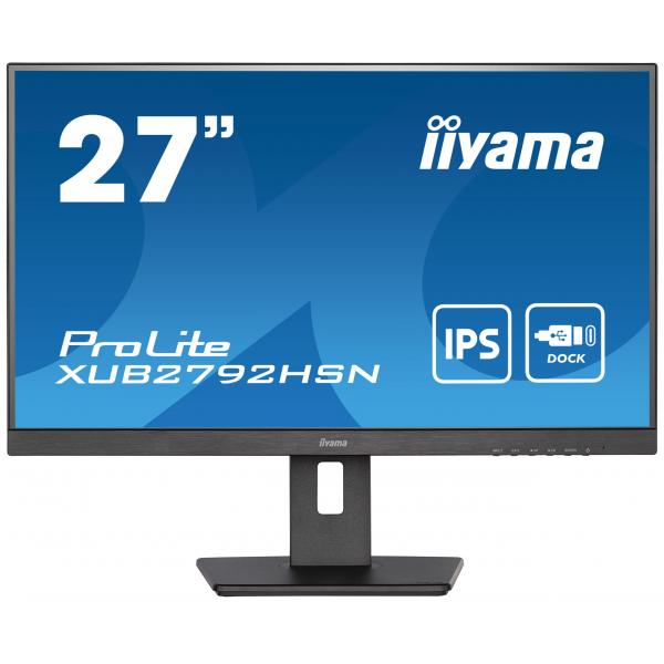 Iiyama ProLite Monitor PC 68,6 cm [27] 1920 x 1080 Pixel Full HD LED Nero (Iiyama XUB2792HSN-B5 Monitor)Iiyama4948570121779XUB2792HSN-B5