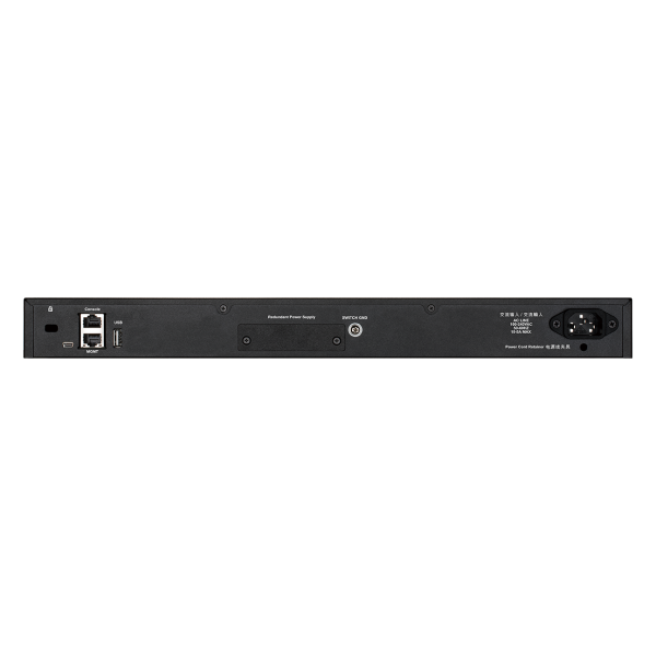 D-Link DGS-3130-54PS/E switch di rete Gestito L3 Gigabit Ethernet [10/100/1000] Supporto Power over Ethernet [PoE] Grigio (D-LINK SWITCH 48-PORTS 2x10GBIT ETHERNET,+ 4x10GBIT SFP+)D-link0790069469992DGS-3130-54PS/E