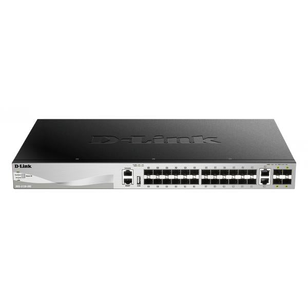 D-Link DGS-3130-30S/E switch di rete Gestito L3 10G Ethernet [100/1000/10000] Grigio (DGS-3130-30S/E)D-linkDGS-3130-30S/E