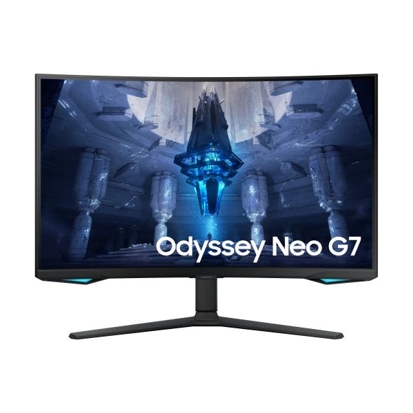 Samsung S32BG750NP Monitor PC 81,3 cm [32] 3840 x 2160 Pixel 4K Ultra HD LED Nero (Samsung Odyssey Neo G7 S32BG750NP - G75NB Series - QLED monitor - gaming - curved - 32 - 3840 x 2160 4K @ 165 Hz - VA - 350 cd/m - 1000000:1 - 1 ms - 2xHDMI, DisplayPo...
