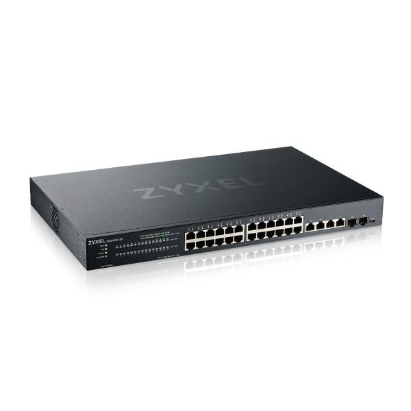 Zyxel XMG1930-30 Gestito L3 2.5G Ethernet [100/1000/2500] Nero (XMG1930-30 - 24-PORT 2.5 GBE SMART MGD)Zyxel4718937622054XMG1930-30-ZZ0101F