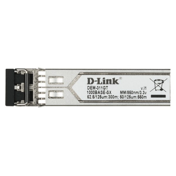 D-Link DEM-311GT modulo del ricetrasmettitore di rete Fibra ottica 1000 Mbit/s SFP 850 nm (D-Link)D-linkDEM-311GT/10