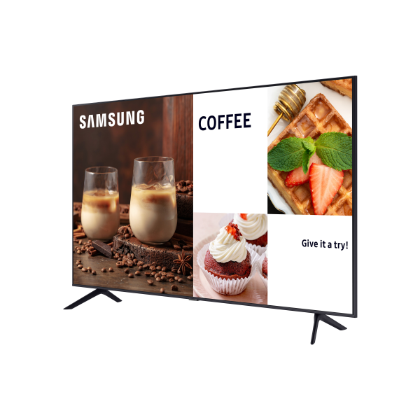 Samsung BE55C-H Pannello piatto per segnaletica digitale 139,7 cm [55] LED Wi-Fi 4K Ultra HD Nero Processore integrato Tizen (Samsung BE55C-H - 55 Categoria diagonale BEC-H Series TV LCD retroilluminato a LED - Crystal UHD - segnaletica digitale - Sm...