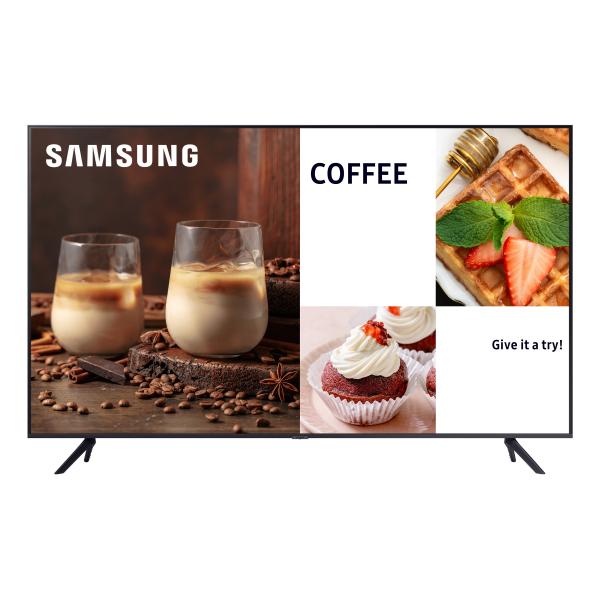 Samsung BE55C-H Pannello piatto per segnaletica digitale 139,7 cm [55] LED Wi-Fi 4K Ultra HD Nero Processore integrato Tizen (Samsung BE55C-H - 55 Categoria diagonale BEC-H Series TV LCD retroilluminato a LED - Crystal UHD - segnaletica digitale - Sm...