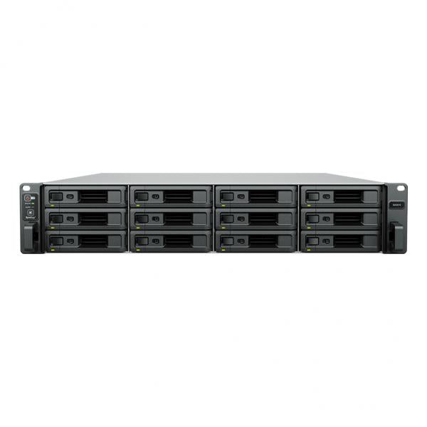 Synology SA SA3410 server NAS e di archiviazione Armadio [2U] Intel Xeon D-1541 16 GB DDR4 0 TB DiskStation Manager Nero, Grigio (Synology SA3410 12 bay NAS - Intel Xeon D-1541 ; 8-core [16 thread] 2.1 GHz [boost up to 2.7 GHz]; 16GB ECC RDIMM; 5x 1G...