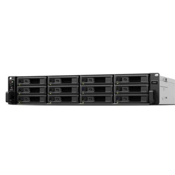 Synology SA SA3410 server NAS e di archiviazione Armadio [2U] Intel Xeon D-1541 16 GB DDR4 0 TB DiskStation Manager Nero, Grigio (Synology SA3410 12 bay NAS - Intel Xeon D-1541 ; 8-core [16 thread] 2.1 GHz [boost up to 2.7 GHz]; 16GB ECC RDIMM; 5x 1G...