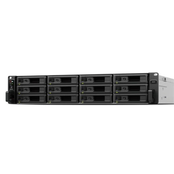 Synology SA SA3610 server NAS e di archiviazione Armadio [2U] Intel Xeon D-1567 16 GB DDR4 0 TB DiskStation Manager Nero, Grigio (Synology SA3610 Rackstation - 12-BAY - Intel 12-CORE - 16GB RAM [replace SA3600] - Synology HDD/SSD Only)SynologySA3610